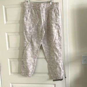 Athleta linen joggers